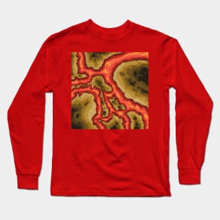 Red Hot Lava Long Sleeve T-Shirt